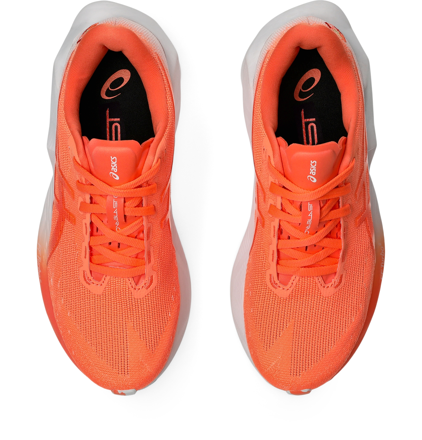 Женские кроссовки ASICS Novablast 6 Tenka, цвет: Яркий коралловый / Белый — фото 6