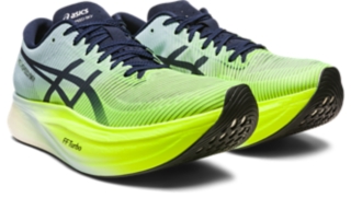 UNISEX METASPEED SKY+ | Hazard Green/Sky | Running Shoes | ASICS