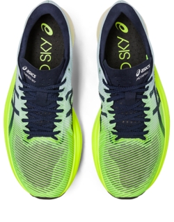 UNISEX METASPEED SKY+ | Hazard Green/Sky | Unisex Running Shoes 