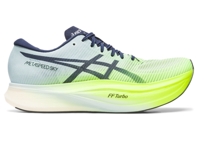 UNISEX METASPEED SKY+ | Hazard Green/Sky | Unisex Running Shoes | ASICS UK