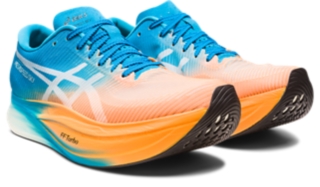 UNISEX METASPEED SKY+ | Orange Pop/Island Blue | Running Shoes | ASICS