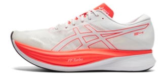 S4 | WHITE/SUNRISE RED | メンズ ランニング シューズ【ASICS公式】