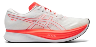 S4 | WHITE/SUNRISE RED | メンズ ランニング シューズ【ASICS公式】