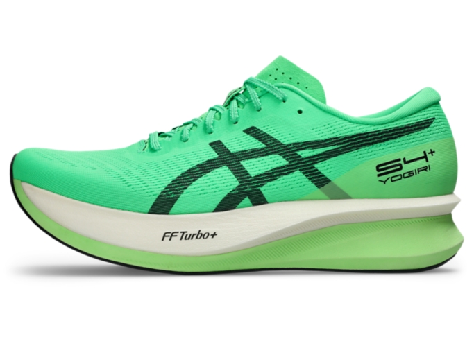 美品　ASICS S4+ YOGIRI　28cm S4+ YOGIRI | Unisex | VITAL GREEN/BLACK | Unisex Running Shoes