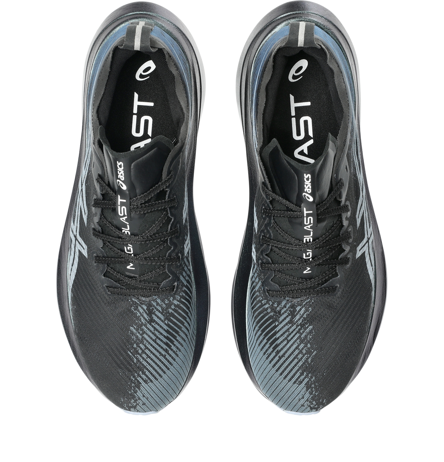 Мужские кроссовки ASICS Megablast, цвет: Чёрный / Белый — фото 6