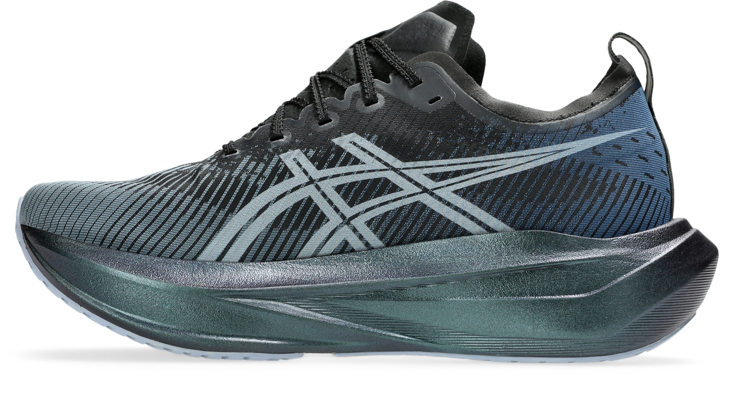Мужские кроссовки ASICS Megablast, цвет: Чёрный / Белый — фото 4