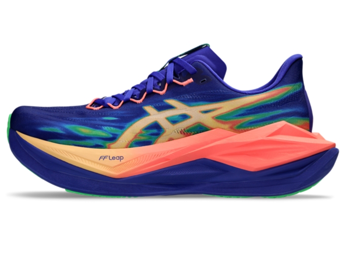asics　SUPERBLAST3 26cm SUPERBLAST 3 | Unisex | COBALT BURST/LIGHT ORANGE | Unisex Running
