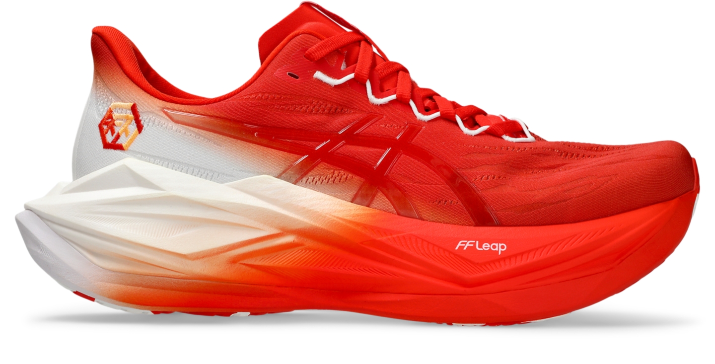Мужские кроссовки ASICS Superblast 3 Tenka, цвет: Вишнёвый / Белый — фото 1