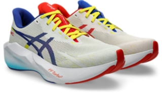 Image 2 of 8 of Unisex CREAM/CHERRY TOMATO NOVABLAST 6 Unisex Running Shoes