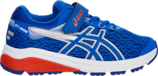 asics shoes kids red