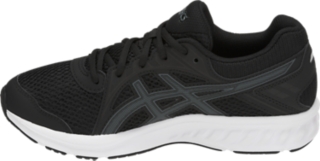 Jolt 2 GS Men Black Steel Grey Kids Grade School Shoes ASICS United States