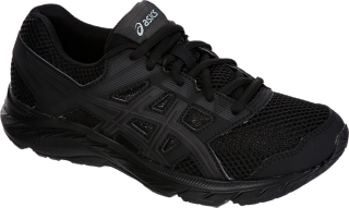 GEL Contend 5 GRADE SCHOOL Kids Black Silver Kids Grade School Shoes ASICS United States