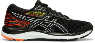 Unisex GEL-CUMULUS 21 GS | Black/White | Grade School (3.5-7) | ASICS