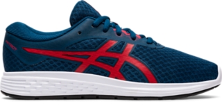 asics blue red