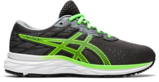 Asics grey shop green