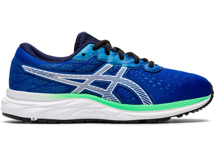 UNISEX GEL Excite 7 GS Asics Blue White Grade School 1 7 ASICS