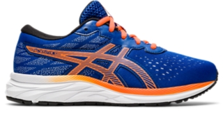 asics blue and orange womens