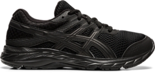 Unisex CONTEND 6 GS | Black/Black | Grade School (1 to 7) | ASICS Australia