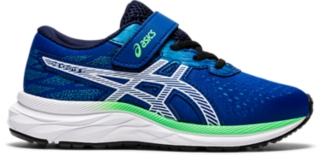 Tenis Asics Niño Preescolar Excite 7 Running Azul 1014A101401