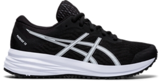 Unisex PATRIOT 12 GS | Black/White | Grade School (1 to 7) | ASICS ...