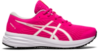 Unisex PATRIOT 12 GS | Pink Glo/White | Grade School (1 to 7) | ASICS ...