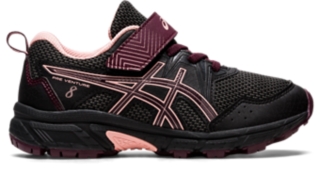 Unisex PRE VENTURE 8 PS | Black/Deep Mars | Trail Running​ | ASICS Australia