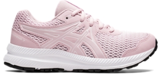 UNISEX CONTEND 7 GRADE SCHOOL | Barely Rose/White | Grade School (1-7) |  ASICS