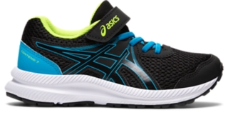 Ánimo manual como resultado Unisex CONTEND 7 PS | Black/Digital Aqua | Preschool (K10 to 3)​ | ASICS  Australia