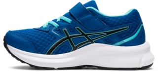 Tenis Asics Niño Preescolar Excite 7 Running Azul 1014A101401