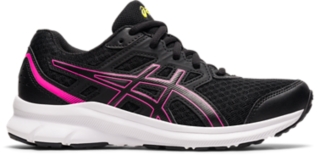 Asics kids black store shoes