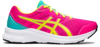 UNISEX Pink School Glo/Sour | JOLT | ASICS (1-7) | Grade SCHOOL GRADE 3 Yuzu