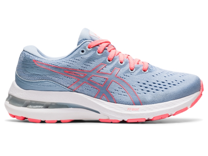 Unisex GEL-KAYANO 28 GS | Mist/White | Grade School (1 to 7) | ASICS ...