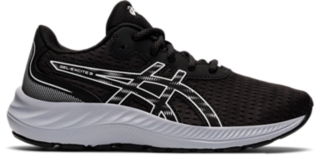 Kids cheap black asics