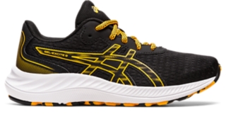 GEL EXCITE 9 GS Kids Black Amber Kinder Laufschuhe ASICS Outlet DE