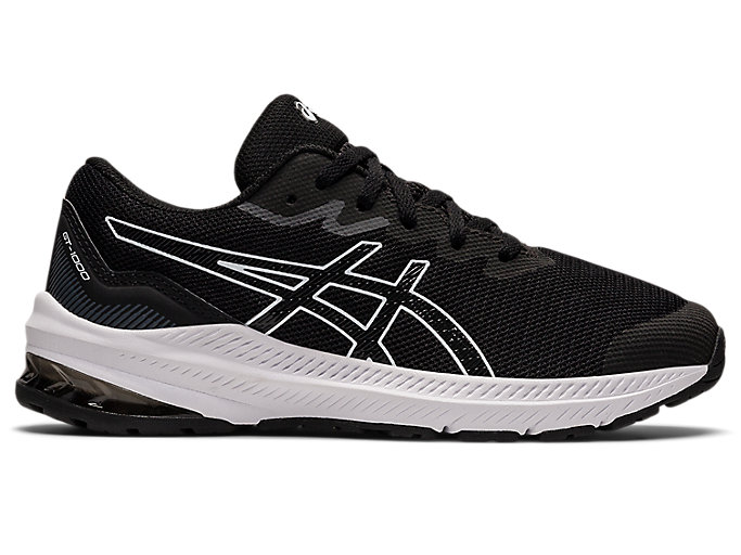 Image 1 of 7 of Kids Black/White GT-1000 11 GS Kids Running Trainers
