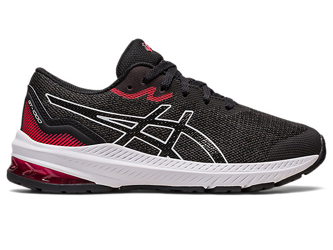 Image 1 of 7 of Kids Black/Electric Red GT-1000 11 GS Kids Running Trainers