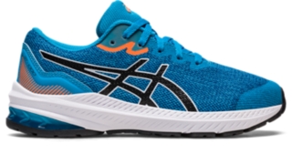  ASICS Niños GT-1000 8, Gris/Azul : Ropa, Zapatos y Joyería