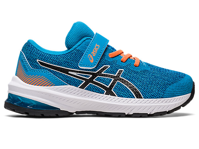 Image 1 of 7 of Kids Island Blue/Black GT-1000 11 PS Kids Running Trainers