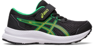 UNISEX CONTEND 8 PRE-SCHOOL | Black/Lime Zest | Pre-School (K10-3) | ASICS