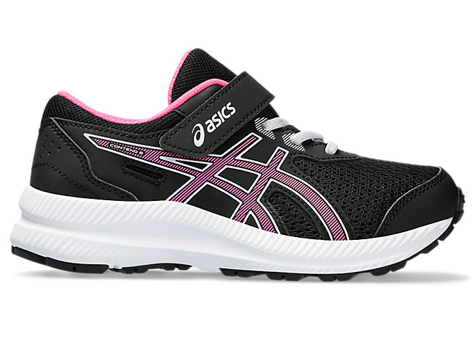 Image 1 of 7 of Kids Black/Hot Pink CONTEND 8 PS Kids Running Trainers