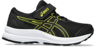 UNISEX CONTEND 8 PS | Black/Bright Yellow | Running | ASICS IE