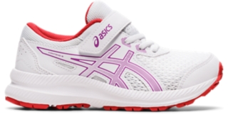 White deals kids asics