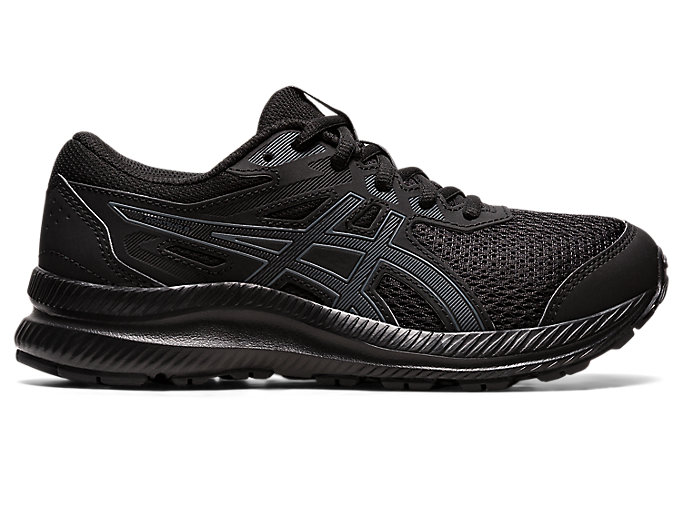 Image 1 of 7 of Kids Black/Carrier Grey CONTEND 8 GS Kids Running Trainers