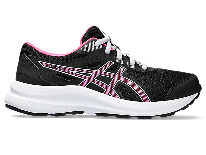 Image 1 of 7 of Dzieci Black/Hot Pink CONTEND 8 GS Dziecięce buty do biegania i sportowe