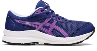 Unisex CONTEND 8 GS | Dive Blue/Orchid | Grade School (1 to 7) | ASICS ...