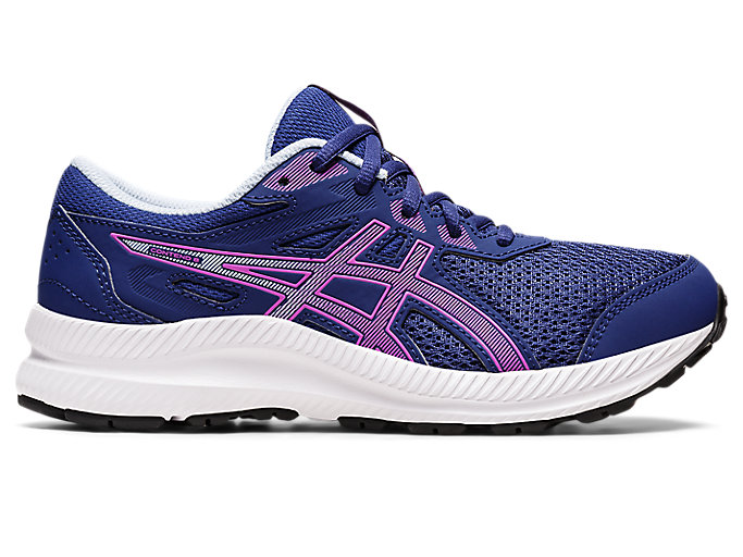 Image 1 of 7 of Kids Dive Blue/Orchid CONTEND 8 GS Kids' Running Shoes