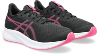 PATRIOT 13 GS | BLACK/HOT PINK | キッズ ランニング シューズ【ASICS