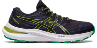 UNISEX GEL-KAYANO 29 GRADE SCHOOL | Black/Lime Zest | Grade School (1-7 ...