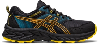 UNISEX GEL-VENTURE 9 GRADE SCHOOL | Black/Sandstorm | Running Shoes | ASICS