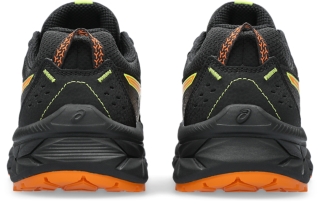 UNISEX GEL-VENTURE 9 GRADE SCHOOL, Black/Bright Orange, Running Shoes